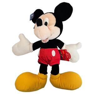 Disney Mickey Mouse For Kids Applause 15" Plush Stuffed Animal Toy W/Tag